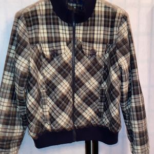 Cute*Cute*Cute-Cato Plaid Jacket Size L-Like New Condition